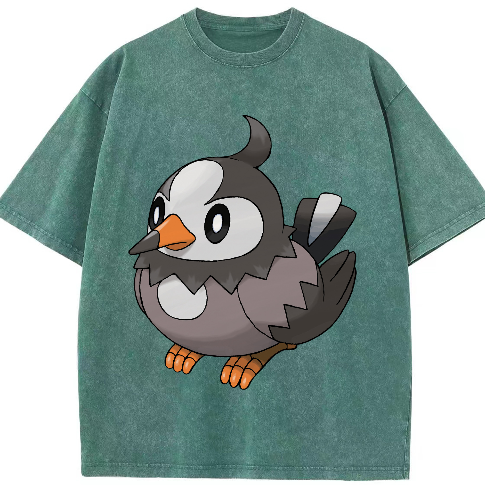 （画像用） ポケットモンスター Pokémon 綿100% ヴィンテージ風 半袖Tシャツ（フロントプリント）